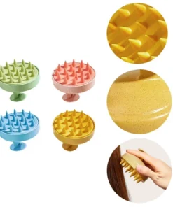 Head Cleansing and Massage Wet and Dry Scalp Massage Brush Soft Massage Cushioned Airbag Non invasive 5