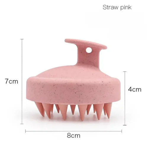 Silicone Shampoo Brush Head Scalp Massage Comb Hair Washing Comb Body Massage Brush Bath Shower Brush 2