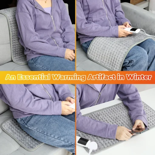 58 29CM Electric Heating Blanket Heated Mat Electro Sheet Pad for Bed Sofa Warm Winter Thermal 5