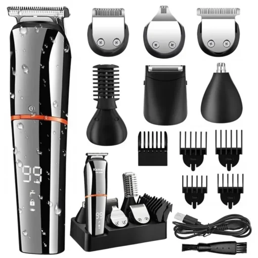 All In One Beard Hair Trimmer For Men Grooming Kit Eyebrow Body Trimmer Shaver Electric Hair