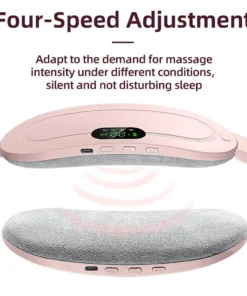 Menstrual Heating Pad Abdominal Massager Smart Warm Palace Belt Waist Vibration Massage Device for Cramps Period 5