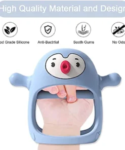 Never Drop Silicone Teething Toys for Babies Infant Hand Teether Pacifiers Breastfeeding Babies Teethers Toy For 2