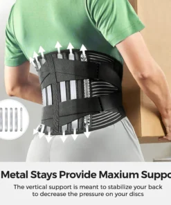 Hot sale Back Braces Waist Belt Men Women Work Lower Back Pain Relief Breathable Anti skid 1