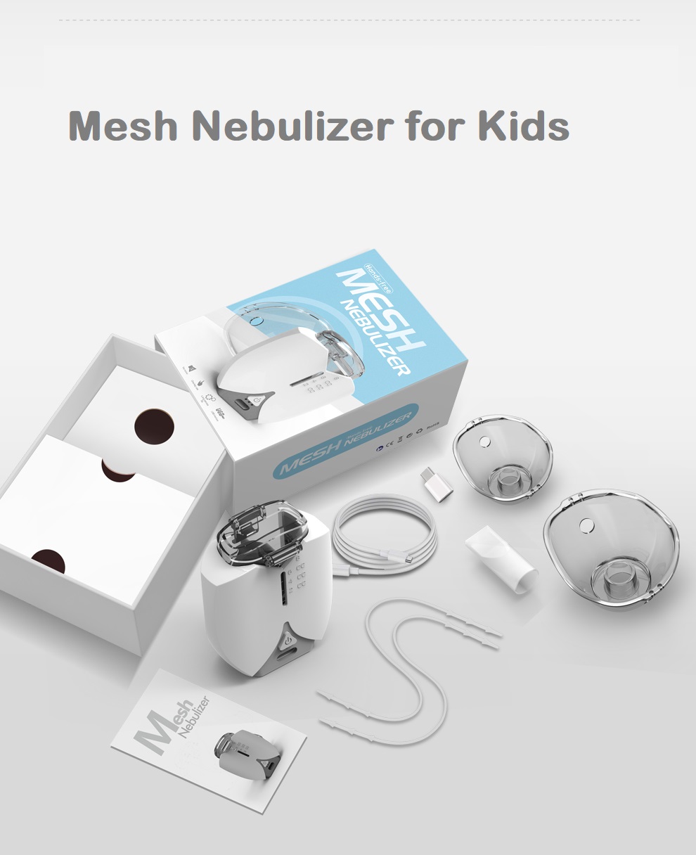 Hands Free Mini Mesh Nebulizer Atomizer for Kids