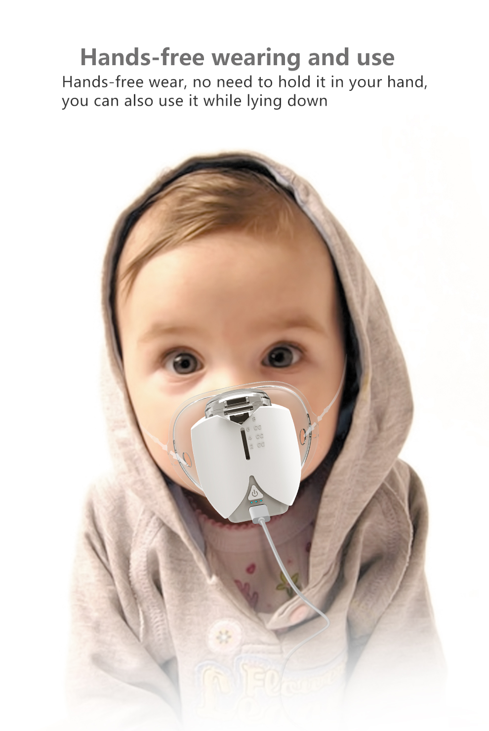 Hands Free Mini Mesh Nebulizer Atomizer for Kids